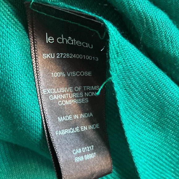 Beautiful Emerald Green Pashmina - Picture 2 of 4